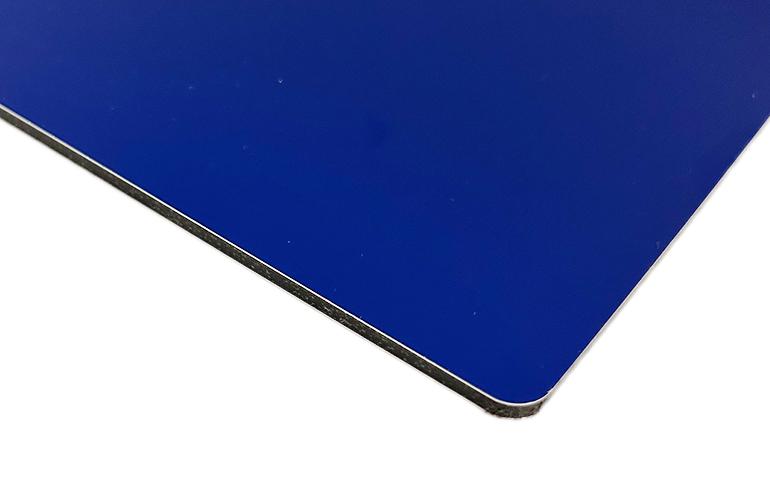 ALUPANEL®, Alu-sandwichplate, Blå, Blank/Matt, 1500mm x 3050mm x 3,0 mm