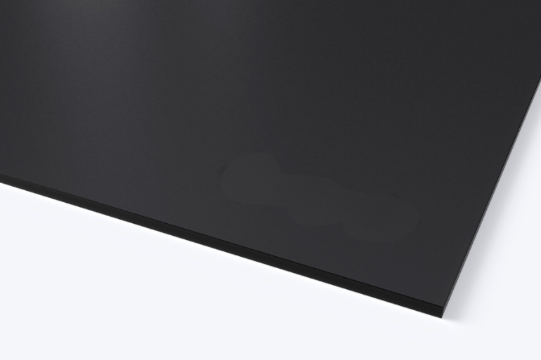 PLEXIGLAS®, Svart Satinice SC, 2030mm x 3050mm x 3,0mm