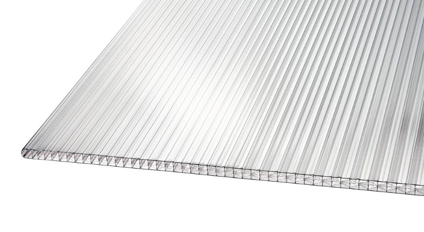 RIATHERM, 16 mm, X-struktur, Heatstop, Klar, 980mm x 3500mm