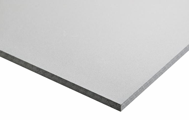 Grå FOAMALUX®-skummet PVC-plate x 2440mm 5mm |
