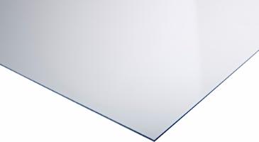 PVC Folie, UV-beskyttelse, Klar, 700mm x 1000mm x 0,5mm