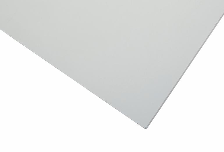 TROVIDUR® ES Plate, Lysegrå, 3000mm x 1500mm x 3mm