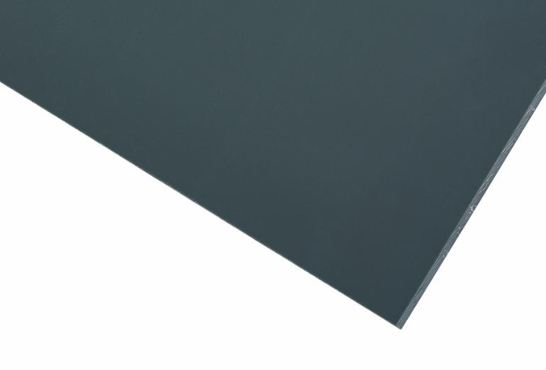 TROVIDUR® EC Plate, Grå, 2000mm x 1000mm x 1mm