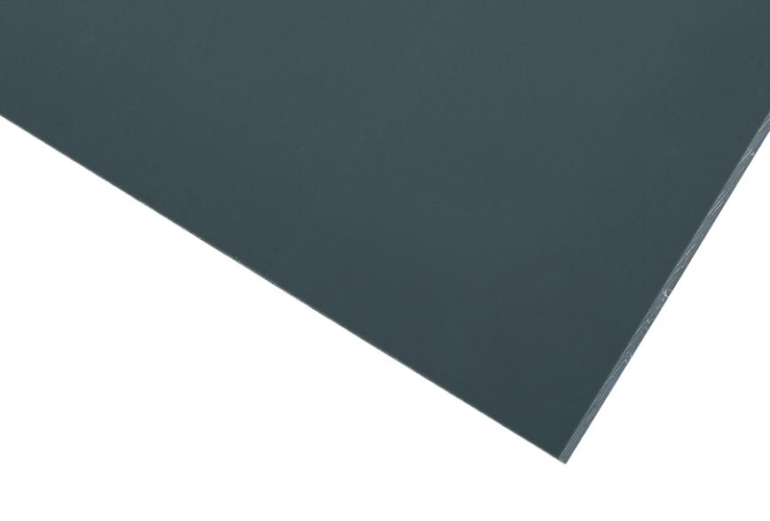 TROVIDUR® EC Plate, Grå, 2000mm x 1000mm x 3mm