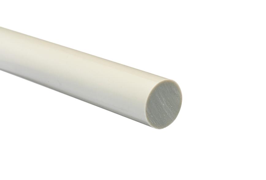 PP-H Extruderet Stang, Grå, Ø 80mm, Lengde 2000mm