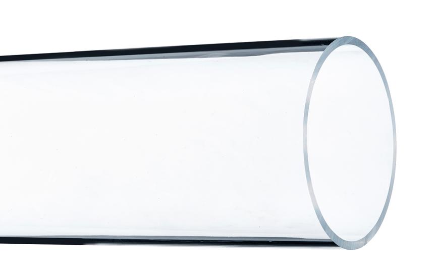PLEXIGLAS® XT rør, Klar, Utvendig Ø 80,0mm, Innvendig Ø 70,0mm, Lengde 2000mm