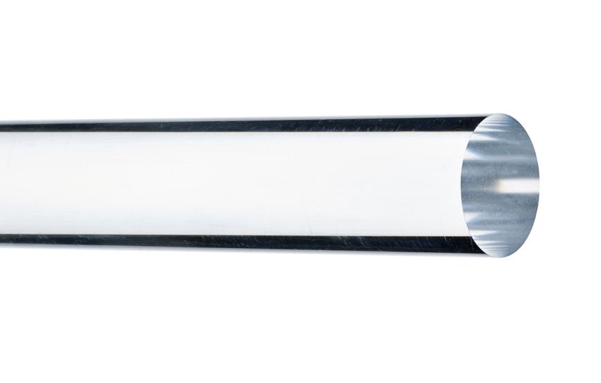 PLEXIGLAS® XT, Stang, Klar, Ø 5,0 mm, Lengde 2000mm