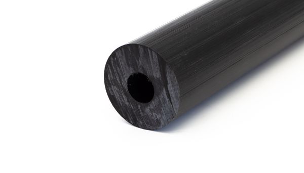 POM-C rør extruderet Svart - 