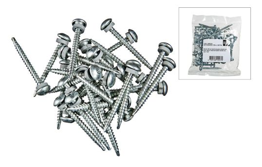 Skrue 4,8 x 50 mm m/borespiss, 50 stk. per pose - 