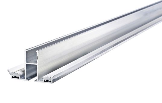 Midtprofil m/gummilister til 32 mm termotak - 