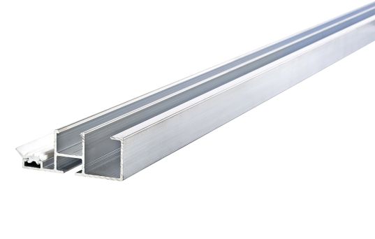 Sideprofil m/gummiliste til 16 mm termotak - 