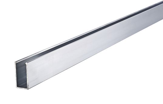 Alu-klipseskinne til 32 mm termotak - 