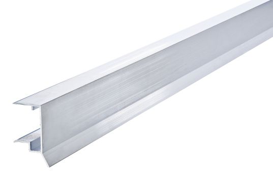Alu vanneseprofil, til forkant av 25 mm termoplater - 