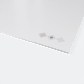 Plexiglas støbt Satinice Sne WH10 DC tosidet Satin - 