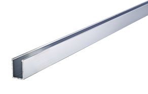 Alu-klipseskinne til 25 mm termotak