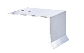 Alu stoppbeslag til 32 mm, 80&nbsp;mm