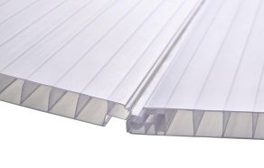 Click-Step, 16&nbsp;mm, 2-lags, Termoplate, Polykarbonat, Opal