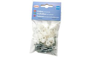 Nylonvridere m/skruer