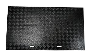 PE LD, Polyetylen, Sklisikker overflate, Svart, 1500mm x 3000mm