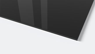 PLEXIGLAS&reg; GS, Svart transparent, LT 0%, 2030mm x 3050mm x 5,0mm