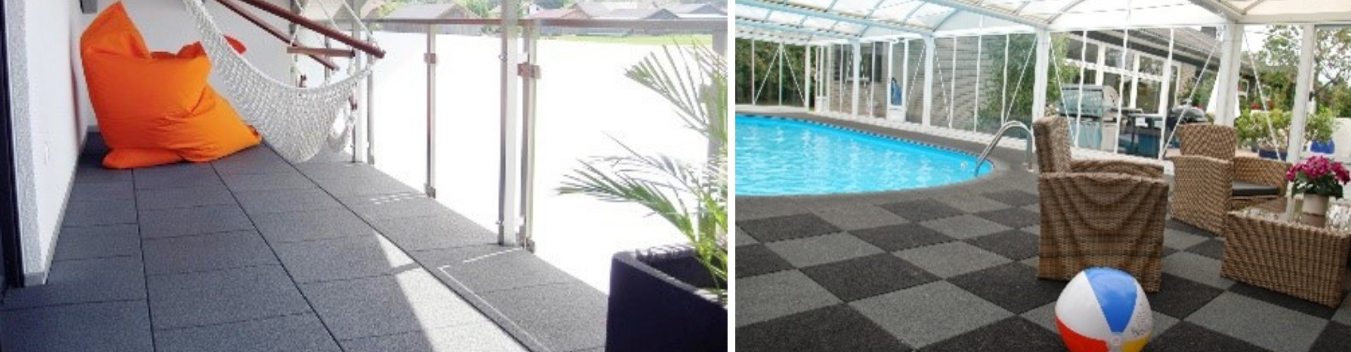 Unisoft gummiplattor för utomhusbruk